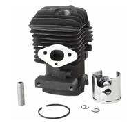 UYTGFO Compatible con G25 25F, la mayoría de las motosierras portátiles de 2500 2T. Anillos de cilindro, clips, conjunto de pasador, kit de pistón de cilindro de 25 cc, 34 mm.