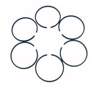 UYTGFO Compatible con Hitachi Koki CG22EAB/EAD/EAS 21CC, cortadora de pértiga, sierra, cilindro, segmento, mango, desbrozadora, CG22, anillo de pistón de 31 mm.(6 PCS)