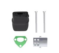 UYTGFO Compatible con Husqvarna 136, 137, 36, 41, 141 y 142. Piezas de bloque silencioso CMCP. Kit de juntas de perno de silenciador de escape de repuesto OEM n.° 530069415.
