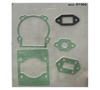 UYTGFO Compatible con Husqvarna 143R, ZENOAH G3K, G35L, G45L, G4K, 3410, 4310, desbrozadora, cilindro, silenciador, juego completo de juntas, sello de aceite.(5 X Gaskets)