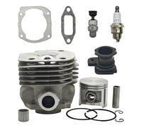 UYTGFO Compatible con HUSQVARNA 365, 362, 371, 372, XP, 371K y Jonsered 2165 y 2171. Kit de colector de admisión de pistón de cilindro de 50 mm.