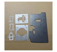 UYTGFO Compatible con Kawasaki TJ53 KBL53A KBH53 Desbrozadora Cigüeñal Carburador Silenciador Cilindro Aislador Colector de Admisión TJ53E Junta