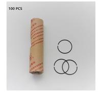 UYTGFO Compatible con KIORITZ ECHO CS301, 302, 303T, 305, 306, CS3000, CS3050, HITACHI 330, MOTOSIERRA, DESBROZADORA, CS-300, anillo de pistón de 37 mm.(100 PCS)