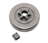 UYTGFO Compatible con McCulloch Pro MAC 155 165 430 480 515 1900 2200 POWER MAC 380 EAGER BEAVER Silver Eagle. El piñón del tambor del embrague necesita cojinete.