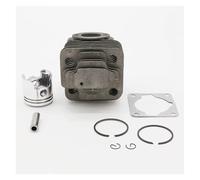 UYTGFO Compatible con MITSUBISH TL33 1E36F-2GN, McCulloch B33B, motor de 33 cc, desbrozadora. Kit de juntas de pistón y anillo de cilindro de 36 mm de diámetro.