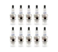 UYTGFO Compatible con motores de gasolina for maquinaria de jardinería, desbrozadora y motosierra. Incluye 10 bujías.