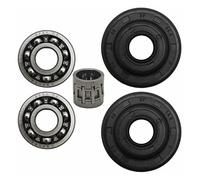 UYTGFO Compatible con motosierra HUSQVARNA 240, 236, 235, 142, 141, 136, 137, 36 y 41. Piezas y herramientas de jardinería. Kit de sello de aceite for cojinete de bolas de cigüeñal.