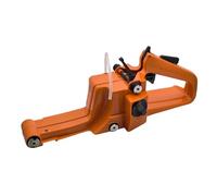 UYTGFO Compatible con motosierra HUSQVARNA 268 61 66 266 272, repuestos 501 69 90-10, conjunto de manija trasera del tanque de combustible y gasolina.