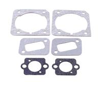 UYTGFO Compatible con motosierra Husqvarna 340, 345, 350, 346XP, herramienta de jardinería 503862501, 503894401, kit de junta de silenciador de cilindro de carburador de motosierra.