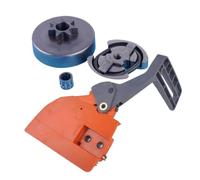 UYTGFO Compatible con motosierra Husqvarna 36, 41, 136, 137, 141 y 142. Kit de manija de freno de tambor con cojinete y cubierta de piñón de embrague LETAOSK.