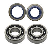 UYTGFO Compatible con motosierra HUSQVARNA 362, 365, 371, 372 XP, kit de sello de aceite de cojinete de bolas de cigüeñal y cárter de gasolina.