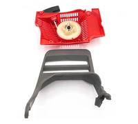 UYTGFO Compatible con motosierra Husqvarna 365, 372, 371 y 362. Piezas 503-62-82-01. Kit de manija de freno de cadena de protección delantera de arranque de retroceso HUNDURE.