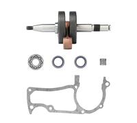 UYTGFO Compatible con motosierra HUSQVARNA 365 372 XP, piezas de motor, cigüeñal, biela, cigüeñal, cojinete de cigüeñal, kit de sello de aceite.