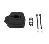 UYTGFO Compatible con motosierra Husqvarna 51, 55 y 50. Accesorios for jardinería. Kit de silenciador y junta de escape.