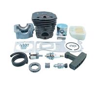 UYTGFO Compatible con motosierra Jonsered CS 2141, 2145, 2149, 2150 y 2152. Más piezas de reparación. Kit de juntas de cárter de motor de pistón de cilindro de 44 mm.