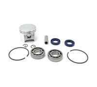 UYTGFO Compatible con motosierra STIHL 025 MS250 MS 250, kit de anillo de pasador de pistón de 42,5 mm, sello de aceite de cojinete de agujas, juego de cojinetes de bolas de cigüeñal.