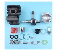 UYTGFO Compatible con motosierra STIHL MS170 MS180 017 018 MS 180 170, kit de colector de admisión, cilindro, pistón, cigüeñal y cárter de motor de 38 mm con revestimiento Nikasil.