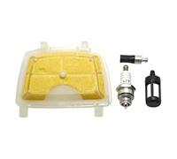 UYTGFO Compatible con motosierra Stihl MS171, MS181, MS211, MS 171, 181, 211, 1139, 120, 1602, filtro de aire y combustible, bujía.