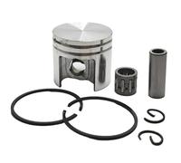 UYTGFO Compatible con motosierra STIHL MS180 018 MS 180, repuesto 1130 030 2004, juego de pistón de 38 mm con anillos, pasador de 10 mm, anillo de retención, cojinete de agujas.
