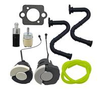 UYTGFO Compatible con motosierra Stihl MS271, MS291, MS261, MS 261, 271 y 291. Juego de mangueras y tubos de gasolina, repuesto de tapa de aceite y gas, kit de filtro de línea.