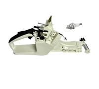 UYTGFO Compatible con motosierra Stihl MS341 MS361 MS 341 361, carcasa del tanque de gasolina, manija trasera, conjunto de repuestos n.° 1135 350 0816, tanque de combustible