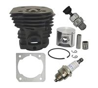 UYTGFO Compatible con motosierras Husqvarna 353, 351, 350, 346 y XP 340. Piezas de cojinete de agujas 503869971 y 503866301. Kit de juntas de pistón de cilindro de 44 mm.