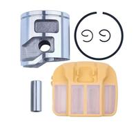 UYTGFO Compatible con motosierras Husqvarna 545, 550Xp y 550Xpg. Repuestos 577-04-7002. Kit de pistón Motosierra de 43 mm con filtro de aire.