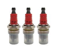 UYTGFO Compatible con motosierras y desbrozadoras. Accesorios for herramientas eléctricas de jardín de 1, 2 o 3 piezas. Bujía de 3 lados L7TJC.(3PCS)