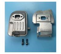 UYTGFO Compatible con OLEO-MAC OM43 for EFCO EF3600 ANTES de 2015, recortadora de césped, desbrozadora, silenciador de escape OM36, 61200061R, estilo antiguo
