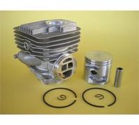 UYTGFO Compatible con Partner for HUS. K960 K970 Sierra de corte de hormigón Cilindro Juego de anillos de pistón Clips de pasador Conjunto Kit de cilindro de repuesto 56 mm