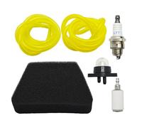 UYTGFO Compatible con Poulan Cranftsman PP220LE Pro 260 Pro PP220 220LE PP210 SM4018, filtro de aire y combustible, manguera, bombilla de cebado, kit de bujías.