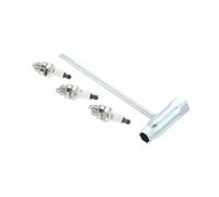 UYTGFO Compatible con recortadora de motor de 2 tiempos Husqvarna 503235111 577484001. Incluye 3 bujías BPMR7A con destornillador y llave de 13 x 19 mm.