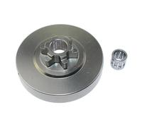 UYTGFO Compatible con Ryobi RY3714, RY3716, RY3818, RCS3835T, RCS3840T, 309418001 3/8-6T Tambor de embrague Piñón recto