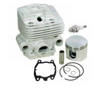 UYTGFO Compatible con sierra de hormigón STIHL TS800, anillo de pistón, pasador, clip, base, junta, conjunto de revisión 42240292302, kit de cilindro TS700 42240201205 56 mm