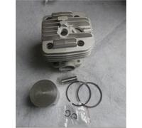 UYTGFO Compatible con sierras de corte de hormigón STIHL TS400 de 64,1 cc. Conjunto de clip de pasador de anillo KOLBEN, kit de pistón de cilindro de 49 mm, 42230201200