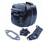 UYTGFO Compatible con silenciador de escape Hus 365, 371, 372XP, 385 y 390XP for motosierra Hus Warner.