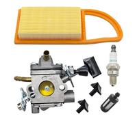 UYTGFO Compatible con Stihl BR500 BR550 BR600, soplador de mochila for Zama C1Q-S183, filtro de aire, filtro de combustible, bujía, perilla de estrangulación, carburador