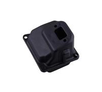 UYTGFO Compatible con Stihl MS382 MS381 OEM 1119 140 0604, accesorios for sierra de gasolina, silenciador de escape original, kit de junta de tubería.