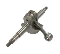 UYTGFO Compatible con STIHL TS410 TS420, kit de reconstrucción de cojinetes, junta de cigüeñal, pistón de cilindro de 50 mm, for sierra de corte de hormigón, piezas de reparación(TS410 Crankshaft)