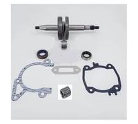 UYTGFO Compatible con STIHL TS410 TS420, kit de reconstrucción de cojinetes, junta de cigüeñal, pistón de cilindro de 50 mm, for sierra de corte de hormigón, piezas de reparación(Crankshaft Kit)