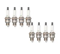 UYTGFO Compatible con velas BP4H, 2-8 piezas, antorcha E5T, motosierra, cortacésped, bujías, accesorios de motor for cortacésped de jardín.(8 pieces E5T)