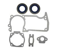 UYTGFO Herramienta de repuesto for motosierra Husqvarna 50, 51, 55 y 55 Rancher, pieza 501-76-18-02, kit de juntas for cárter de cilindro de herramientas de jardín.