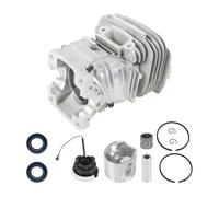 UYTGFO Kit completo de reconstrucción de pistón de cilindro de 47 mm de diámetro compatible con motosierra MS271.