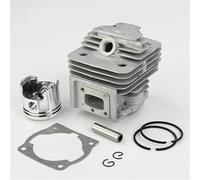 UYTGFO Kit de pistón de cilindro de 40 mm compatible con bloque 40-5, cortadora de césped, desbrozadora, motor de gasolina, carrera de potencia.