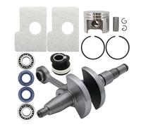 UYTGFO Repuesto for motosierra Stihl MS180 018 MS 180, cigüeñal de 38 mm, anillo de pistón, cojinete de cigüeñal, sello de aceite, colector de admisión, kit de filtro de aire.