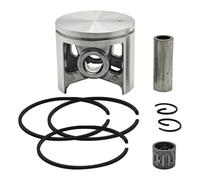 UYTGFO Repuestos for motosierra Husqvarna 262XP, 261, 262, 262XPH XP, 503531172, anillo de pistón de 48 mm, kit de cojinete de agujas de pasador de 12 mm.