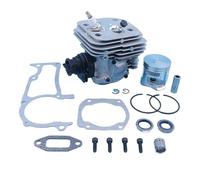 UYTGFO Repuestos for motosierra Husqvarna 365 X-Torq, 372XP X-Torq 372 XP, kit de juntas de admisión de pistón de cilindro de 50 mm.