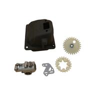 UYTGFO Repuestos for motosierra STIHL MS380 MS381 038 038AV 038 MS 380 381 11196403200, silenciador, bomba de aceite, engranaje helicoidal, engrasador, rueda dentada.