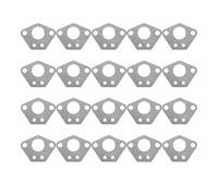 UYTGFO Se adapta a 40-5 43cc 49cc 52cc CG430 CG520 BC430 BC520 desbrozadora accesorios de motor de sierra extractora piezas de herramientas de jardín 20 piezas junta de carburador (20 piezas)