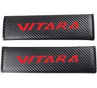 UYTKTN 2 Piezas Almohadillas Cinturón Seguridad de Coche para Suzuki Vitara, Protector Cinturon Coche, Cubre Cinturones Coche, Accesorios de Coche